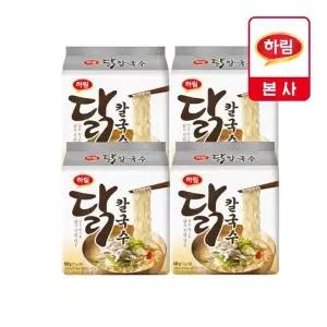 [하림] 닭칼국수 117g*4개[35934494]