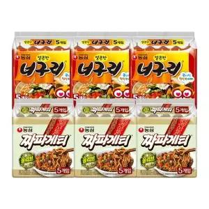 [NS홈쇼핑]농심짜파구리30봉(올리브짜파게티15봉+얼큰너구리15봉)e[35936169]