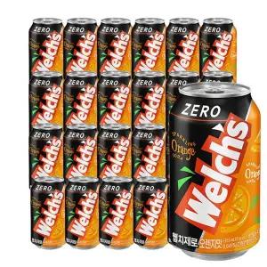 [NS홈쇼핑]웰치 제로 오렌지맛 355ml x 24개e[35936425]