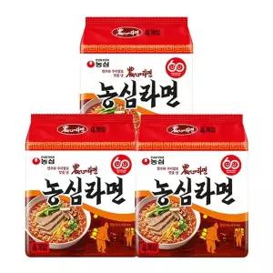 [NS홈쇼핑]농심라면 4입 x 3개/총12봉e[35936447]