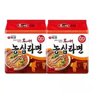 [NS홈쇼핑]농심라면 4입 x 2개/총8봉e[35936448]