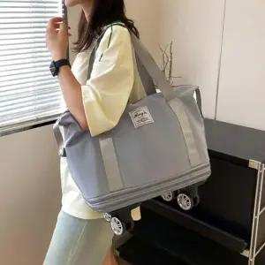 롤업 확장형 데일리 무빙 포켓 트래블백 BS61 트레블 수납