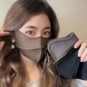 보온 마스크 기모 방한 라운딩 골프 발열 자전거 겨울