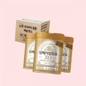 남양유업 임페리얼 분유 XO 골드 1단계 800g 3캔 4309977