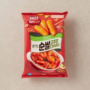 풀무원 브랜드관 순쌀 떡볶이 480g 2인분