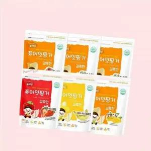 퓨어잇 핑거 길쭉한 과일스틱 6봉 랜덤 4714256