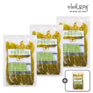 3+1 이배모매 한식명장 반찬 꼬들 통 오이지 700g 4개