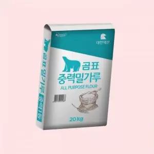 대한제분 곰표 중력 밀가루 20kg 4646377