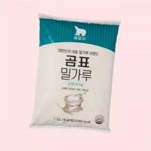 대한제분 곰표 밀가루 3kg x2개 4645956