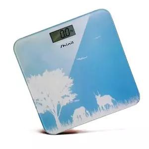 MZ신일313 슬림 디지털 체충계 150kg 하늘색 저울