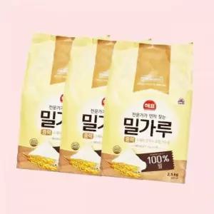 사조해표 중력 밀가루 2.5kg x 3개 4646389