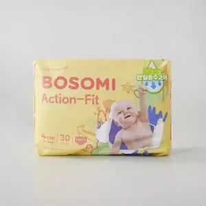 보솜이 액션핏 팬티 기저귀 대형 30개입 1팩 GST