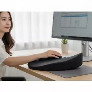 ( )컴퓨터 마우스 손목 쿠션 거치대 증후군 방지 보호대 블랙