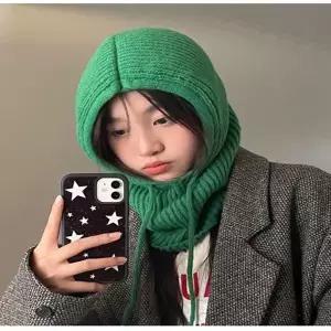 베이직 바라클라바 겨울 여성 겨울 니트 넥워머 패션 후드모자 벙거지 버킷햇 자전거 스키장 등산 스포츠