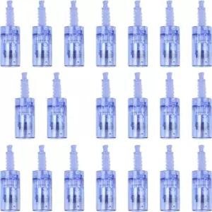 Dr Pen A6용 20PCS 마이크로니들링 펜 카트리지 가정용으로 사용하기 쉬운 0.25mm -24핀