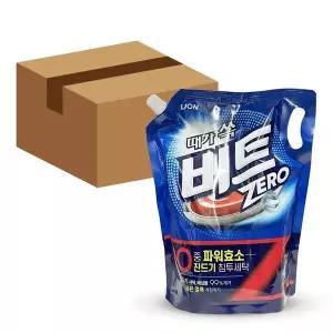 LION U3E7Y6O2 때가 쏙 비트 진드기 침투 세탁 세제 일반용 리필 2L 6개