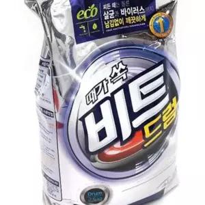 드럼용 I7P0R9A5 가루세제 2.5kg 리필 파우치 1EA 여관 세탁세제