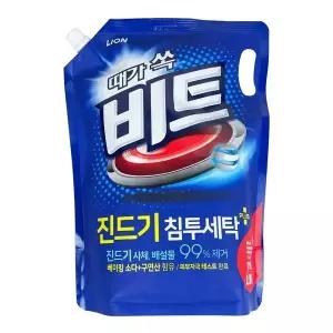 주방용 G2W5N3D1 액상 세제 리필 2리터 대용량 세탁세제 물세탁 세제