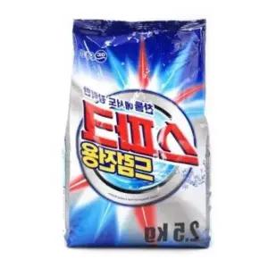드럼전용 R1B4Z2X8 가루세제 2.5Kg 리필 1EA 빨래세제 찬물전용가루세제 가루세탁세제