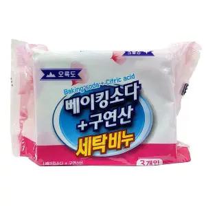 깨끗함은 C2K4L3C9 기본 표백력은 보너스 구연산 세탁비누 10입