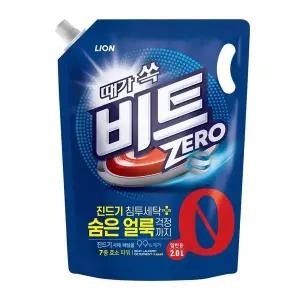 6개입 M0U8X8S6 드럼겸용 일반세탁 리필 대용량 액체세제 2L