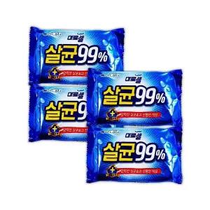 세탁용 Q6W8I4Z9 빨래비누 4개입 230g 일반 빨래세제 섬유용품