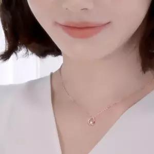 [룽스_62]14K 링 베이직 금 목걸이 여자목걸이 42cm
