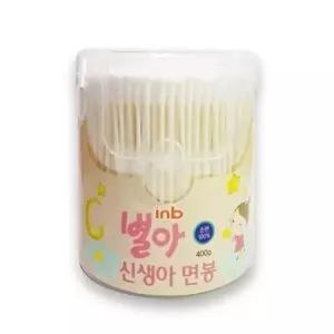 MZ아이앤비 별아 신생아면봉 400P 2개