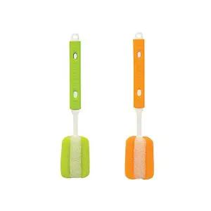 락앤락 젖병솔 물병세척솔 1+1 (오렌지,그린)