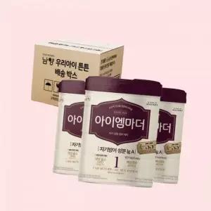 남양 아이엠마더 캔 분유 1단계 800g x 3캔 (2023년 신형) 4637037