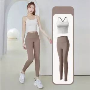 [하프클럽/]트레이닝 요가복 세트 여성 헬스복