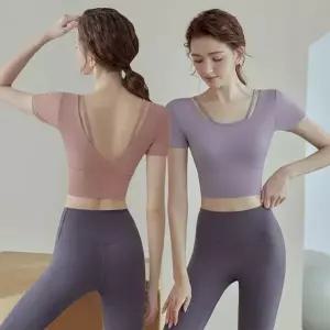 [하프클럽/]브라탑 요가 크롭탑 운동 상의 헬스