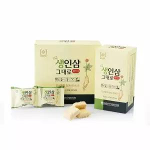 (금산인삼농협 삼지원) 생인삼 그대로 쉐이크 5g x 30포생 생분말 간편 스무디 섭취 아침식사대용 부모님건
