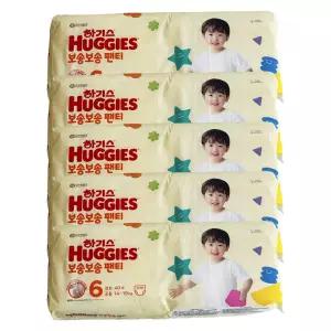하기스 2022 보송보송 기저귀 6단계 팬티형 40매 5개 / JJ몰