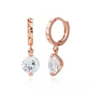 [룽스_62]14K 원터치 귀걸이 링귀걸이 Gold pin(RS114)