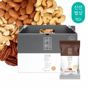 [산과들에] 순수다움 30봉 하루견과 선물세트 / 견과 견과류 간식
