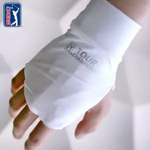 PGA 투어 챔피언십 골프 남성용 자외선 UV 차단 오른손 손등 토시 덮개