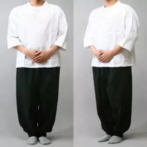 생활한복 여름용 칠부라운드 순면 개량복 편한 작업복 활동복 남녀공용