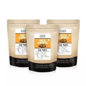 구운아몬드 1.2kg(400gx3개)