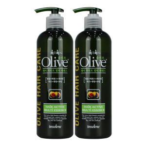 아임세레느 촉촉 올리브 헤어 액티브 멀티 에센스 500ml 2개