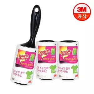 [3M] 의류용 테이프 크리너 I형 85매 (핸들 1개+리필 3개)