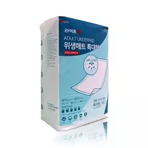 라이프업 성인용기저귀 위생깔개매트 특대형 1팩 10매