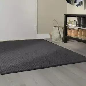 이케아 이케아 바텐베르크 도어매트 실내용 다크그레이 100x150cm 폴리에스테르