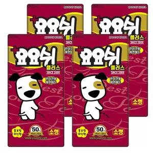 요요쉬 강아지배변패드 소형 50매 x4개세트 40x50cm