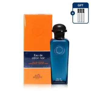 에르메스 향수 오 드 시트롤 느와 EDC 100ml + 앰플3종