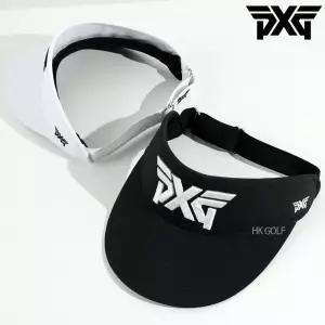 PXG 썬캡 모자 경량 라이트웨이트 투어 바이저 골프 블랙 화이트 H-22PXG000003