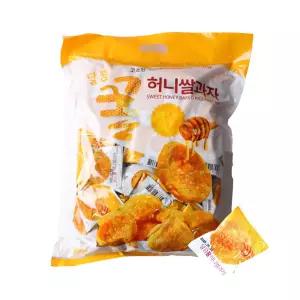 달콤꿀 허니 쌀과자 900g 대용량 / 보리과자