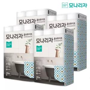 [모나리자] 홈앤화이트 화장지 120롤(30롤4팩)