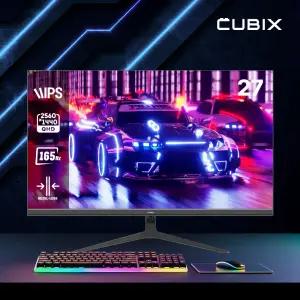 큐빅스 QHD 27인치 모니터 고해상도 게이밍 180Hz PC 모니터