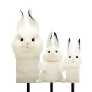 [한사골프] 흰토끼3종세트(드라이버커버,우드커버,유틸리티커버)